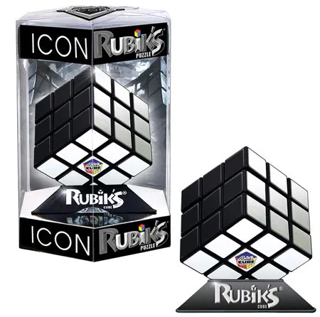 Gray Rubik's Cube